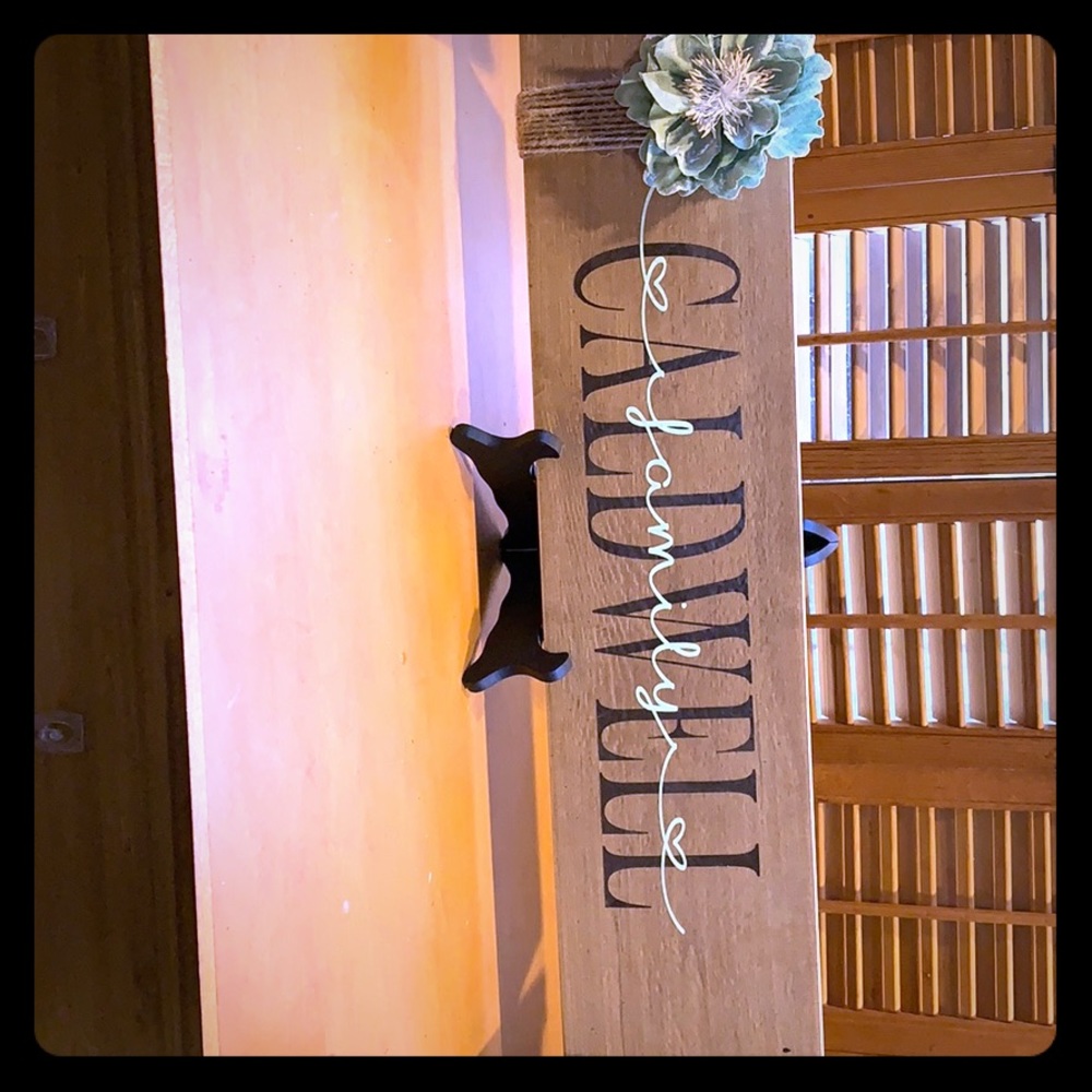 Customized Name Tile